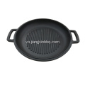 Pre-Ti igba Yika Simẹnti Iron Pan